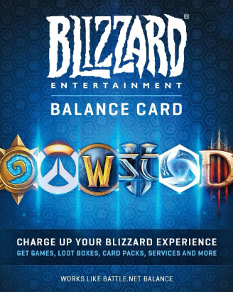 Blizzard gift card