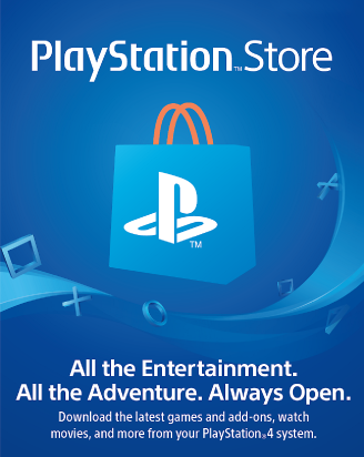 PlayStation gift card